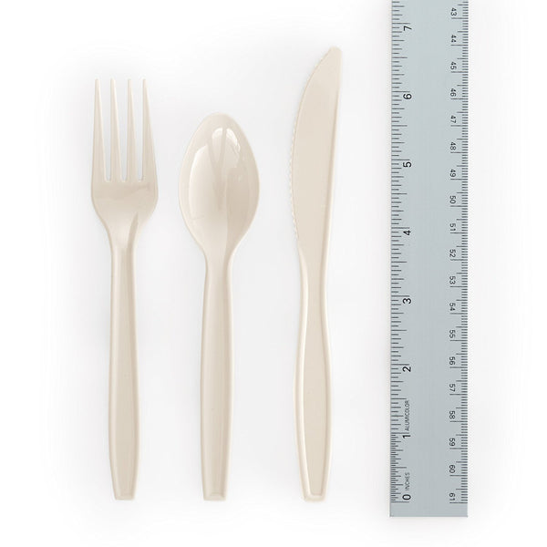 Transitions2earth Biodegradable EcoPure Economy Individually Wrapped Spoons - Box of 300 (6 Inches) - Earth-Friendly, BPA-Free, Heavy Duty, Heat Resistant, Recyclable Utensils